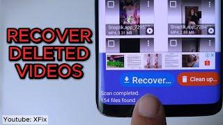 How to recover deleted videos on Android 2024