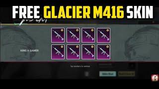 HOW TO GET FREE M416 GLACIER IN BGMI M416 GLACIER REDEEM CODE | FREE M416 SKIN AFTER 3.4 REDEEM CODE