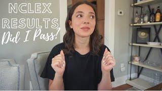 NCLEX Results | My Best NCLEX Advice | New Grad Nurse