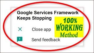 How To Fix Google Services Framework Keeps Stopping Error | Android Mobile | Tips | Micro Sharing