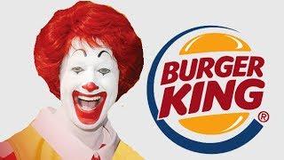 Ronald McDonald goes to Burger King