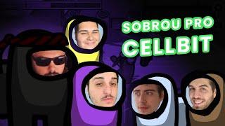 SOBROU PRO CELLBIT NO AMONG US ft. Cellbit, Rakin, Rabico, Dersin2k e outros!