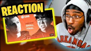 K Dre Reacts to INKIE vs SO-SO | Grand Beatbox Battle 2019 | LOOPSTATION Small Final