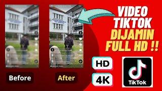 Cara Upload Video TikTok HD di HP Android -  Trik Upload Video TikTok Agar Tidak Pecah !!