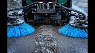 Multihog Sweeper - Power Sweeping