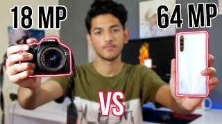 64 Megapixel Phone vs 18 Megapixel DSLR - Does it Matters?