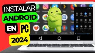 Cómo INSTALAR ANDROID en mi PC de forma fácil y rápida 2024 / DESCARGAR ANDROID PRIME OS en PC