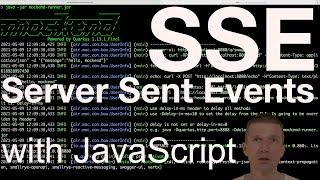 JavaScript: How to receive Server Sent Events (SSE)