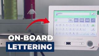 Learn How to Embroider Letters Directly from the Panel | Happy Japan Embroidery Machines