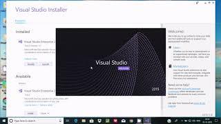 How to Install C# in Visual Studio 2019