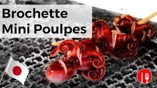 BROCHETTE DE MINI POULPES GRILLES AU PARC UENO - BOUFFE JAP #43 - FAIT AU JAPON