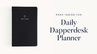 Peek Inside the 2025 Daily Dapperdesk Planner | Simplified® by Emily Ley