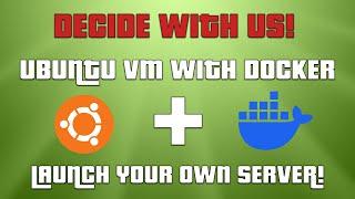 Ubuntu VM setup & Docker installation made easy! Optimized setup in unRAID!