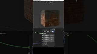 Procedural wall leaks-Blender