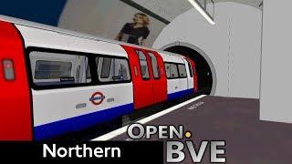 Playing Open.BVE #6 - Northern Line (Referb. 1995 Stock): Kennington to High Barnet