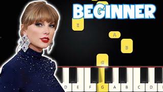 Shake It Off - Taylor Swift | Beginner Piano Tutorial | Easy Piano