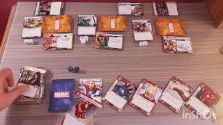 Ironman justice vs Squadra di Demolizione II parte Marvel Champions lcg