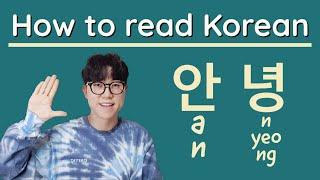 Learn how to read Korean(한글) in 7 Mins