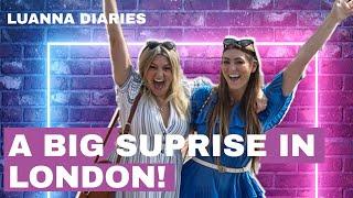 LUANNA DIARIES 001: WE'RE ON YOUTUBE AND A BIG SUPRISE IN LONDON!