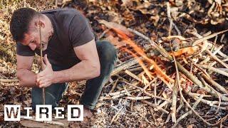 How to Start a Fire in a Survival Situation | Basic Instincts | WIRED