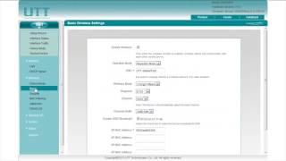 UTT AP&AC Basic Configuration - Part 1 FAT AP Settings