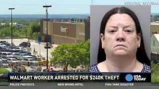 Walmart worker accused of stealing more than $230K