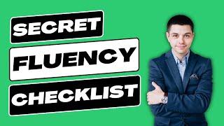 Top English Teacher Reveals Secret Fluency Checklist