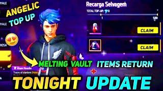 MELTING VAULT ITEMS RETURN +TONIGHT UPDATE