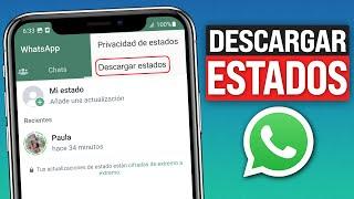 Cómo DESCARGAR ESTADOS de WhatsApp (2024) Sin INSTALAR Apps