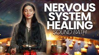 Parasympathetic Nervous System Healing Frequency Music - Sound Bath Meditation (10 Hours)