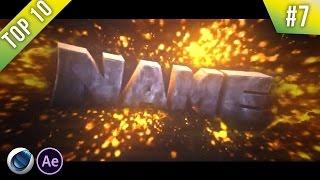 TOP 10 Intro Templates Cinema4D & After Effects #7 + Free Download