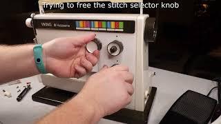 Viking 6360 Stitch Selector work