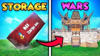 I Bought 10 Abandoned Storage Units and BUILT BASES! - Rust