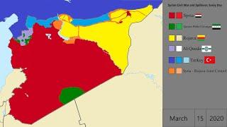 [UPDATE] Syrian Civil War and Spillover: Every Day