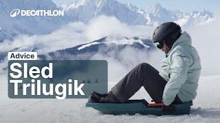 TUTORIAL - How to use your TRILUGIK sled ?  | Decathlon_QUECHUA