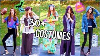 30+ DIY LAST MINUTE HALLOWEEN COSTUMES! Easy, & Cheap! | Tatiana Boyd