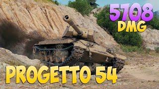 Progetto 54 - 2 Frags 5.7K Damage - Domestic! - World Of Tanks