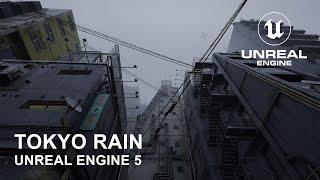 Unreal Engine 5 | Tokyo Rain
