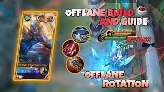 ALDOUS FULL GAMEPLAY | OFFLANE BUILD AND ROTATION GUIDE | ALDOUS BEST BUILD 2021