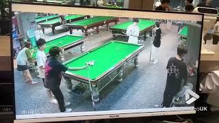 Pool shot hits guy where it hurts || Viral Video UK