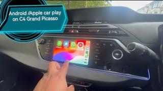 Android /car play installation Citroën C4 Grand Picasso 2015