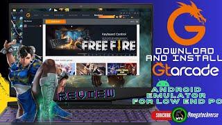 GtArcade Lite : New Emulator For Low End PC || 2024 Best Android Emulator For PC For Free Fire HINDI