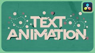 Text Animation Basics #2 | DaVinci Resolve |