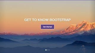 Create A Responsive Bootstrap Website From Scratch