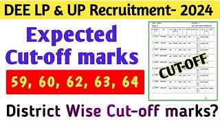 DEE LP UP cut off marks 2024| Assam tet LP UP provisional merit list 2024 | LP UP Merit list 2024