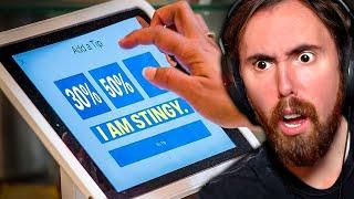 Why I'm Radically Against Tipping Now | Asmongold Reacts