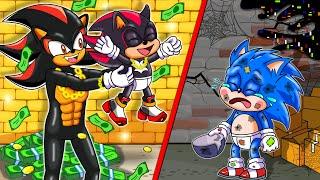 Good Baby Sonic Vs Poor Dad Shadow - Rich Vs Broken Family - Sonic the Hedgehog 2 Animation