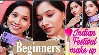 Indian Festival MakeupTutorial for beginners | Beauty checks | 2021