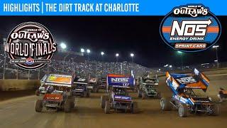 World of Outlaws NOS Energy Drink Sprint Cars | Dirt Track at Charlotte | Nov. 9, 2024 | HIGHLIGHTS