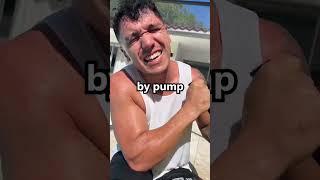 How many pumps does it take for a Floatie to blow up #shorts #trending #viral